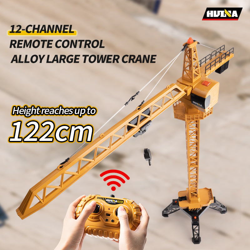 Huina 1585 1:14 Semi-alloy Remote Control Tower Crane Model Toy (2025 MODEL)