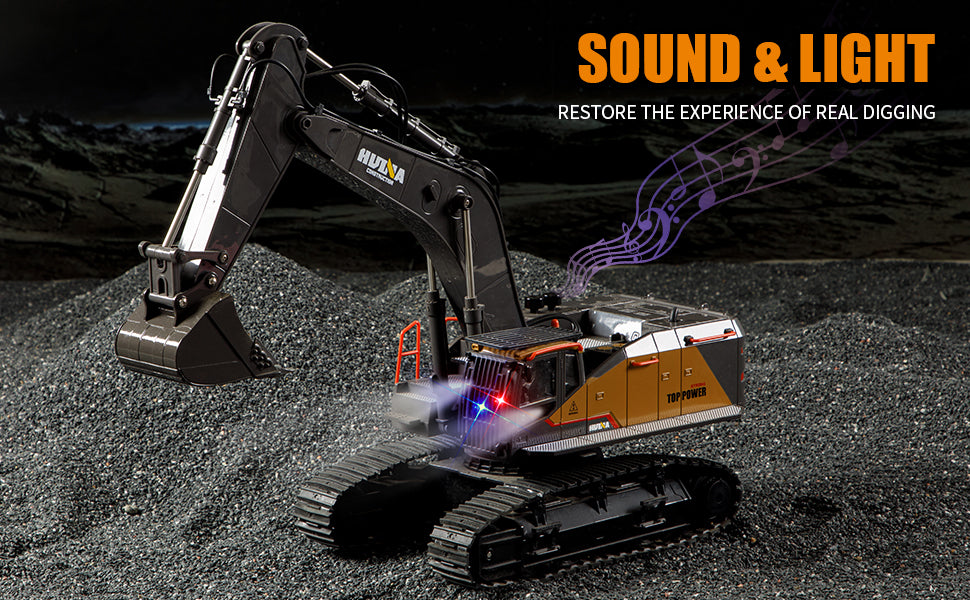 Huina 1592 1:14 Remote Control Excavator (2025 MODEL)