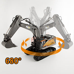 Huina 1592 1:14 Remote Control Excavator (2025 MODEL)