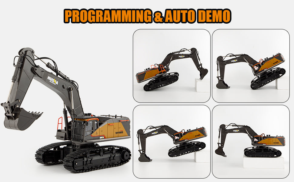 Huina 1592 1:14 Remote Control Excavator (2025 MODEL)