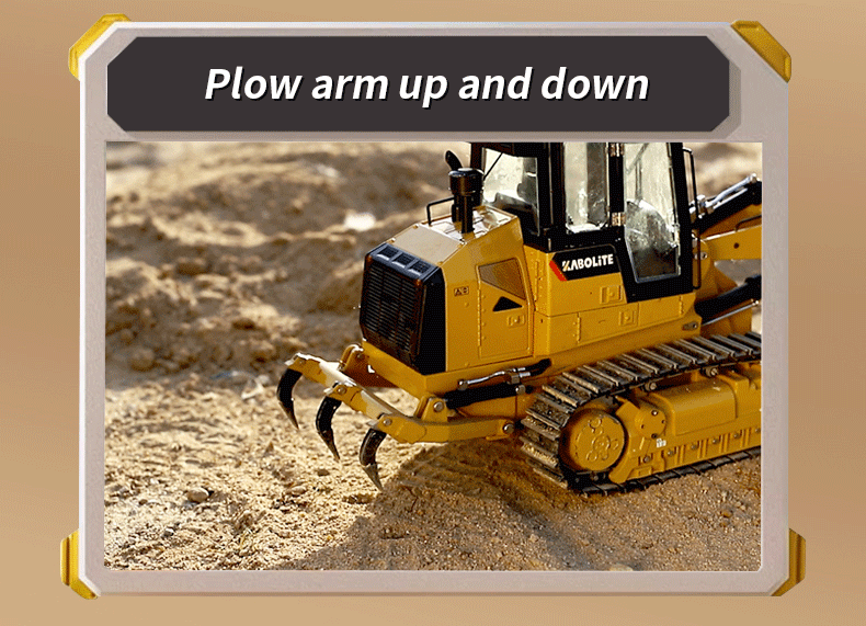 Kabolite K963 RC Hydraulic Crawler Loader (2025 Model)