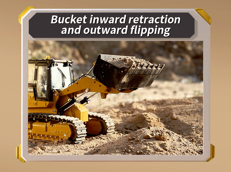 Kabolite K963 RC Hydraulic Crawler Loader (2025 Model)