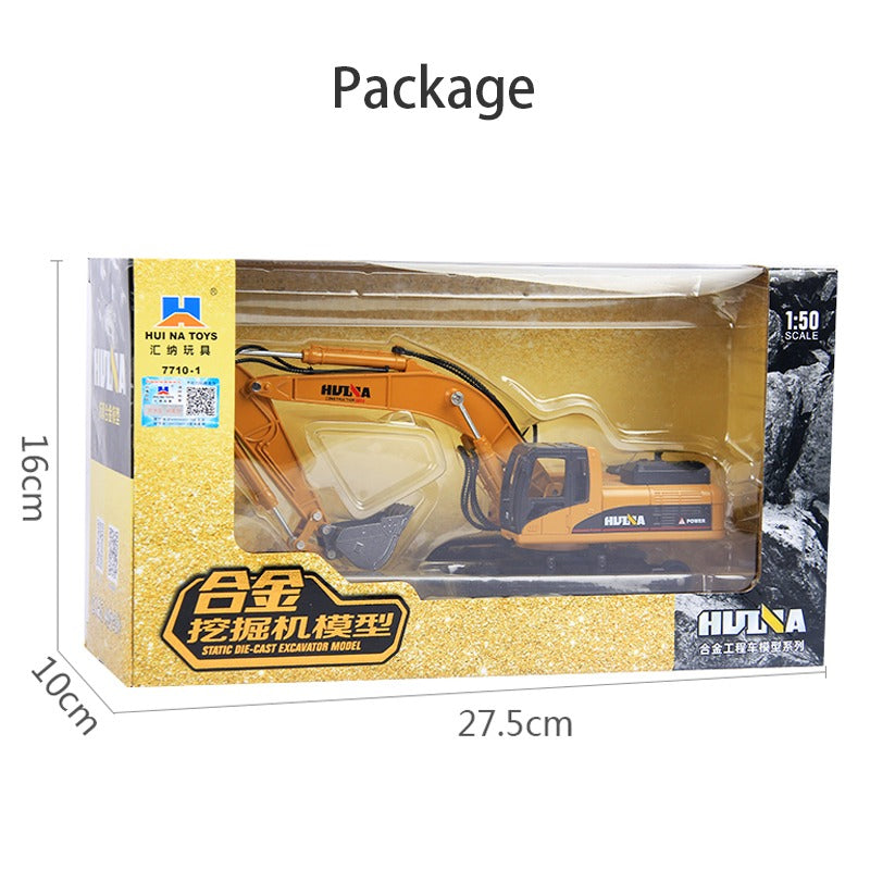 Huina 1710 1:50 Alloy Diecast Excavator